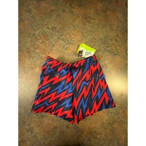 Boys XXS Navy‎ Bolt Woven Athletic Shorts Dri-Fit Elastic Waist DSG